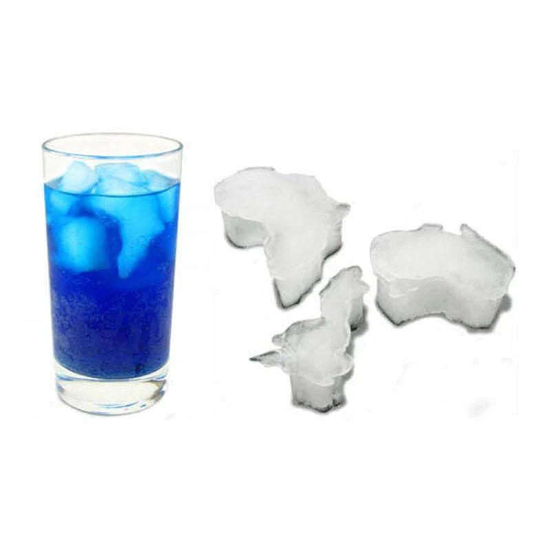 Earth Continents Silicone Ice Tray Mold - Image 2