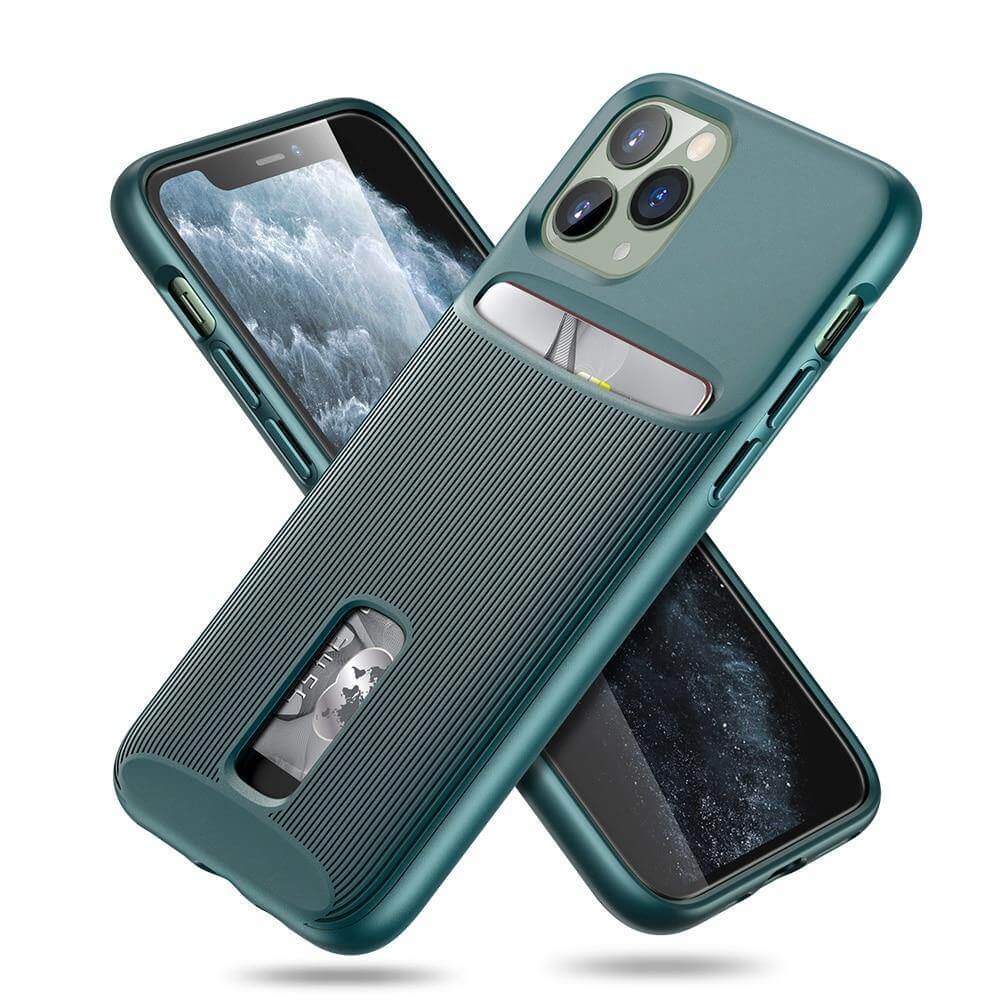 Business Style Protective iPhone Case with Cardholder - Image 1