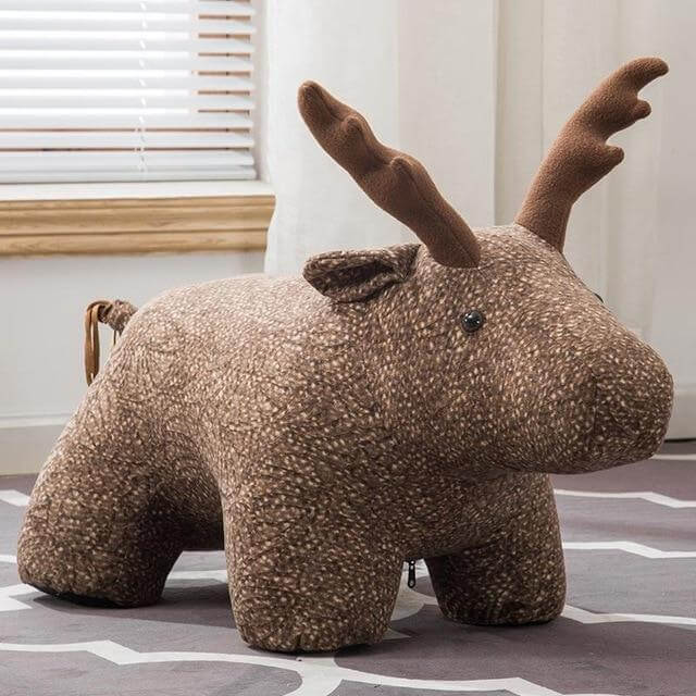Creative Lion Deer Stool - Image 3