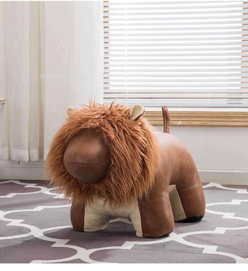 Creative Lion Deer Stool - Image 2