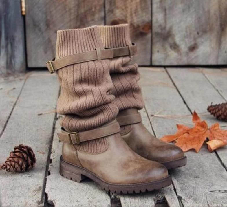 Sock Winter Women Shoes - Image 1