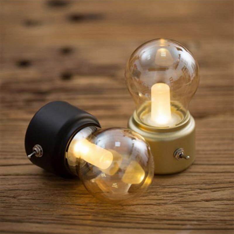 Vintage Chargeable Led  Mini Bed Lamps - Image 3