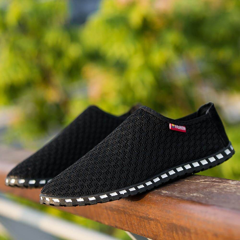 Breathable Knit Classic Men Shoes - Image 2