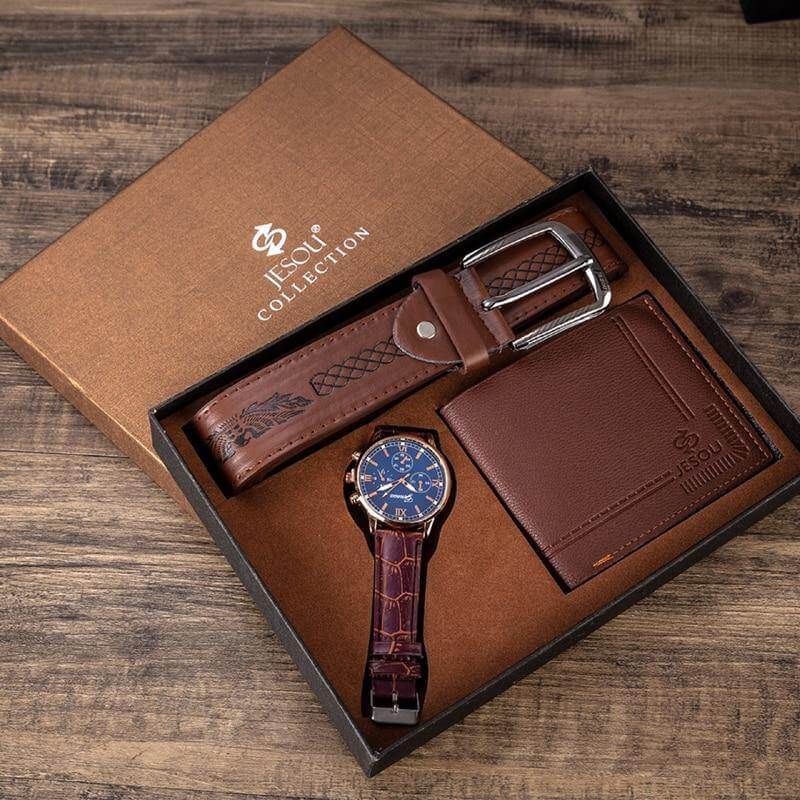 3 in 1 Luxury Men Business Style Gift Box - Image 1