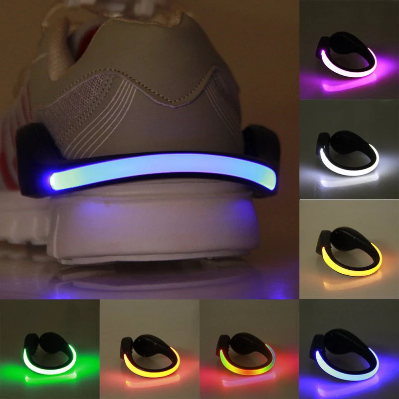 Luminous Fun Night Running Shoe Clips - Image 2
