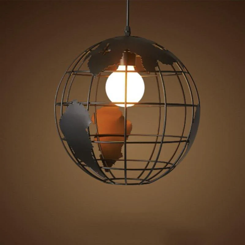 Nordic Globe Retro Lamp - Image 1