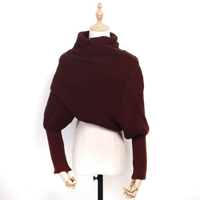 Scarf With Sleeves - Image 2