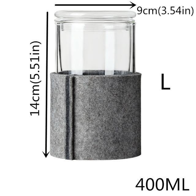 Creative Glass Tea Infuser with Wooden Lid - Image 2