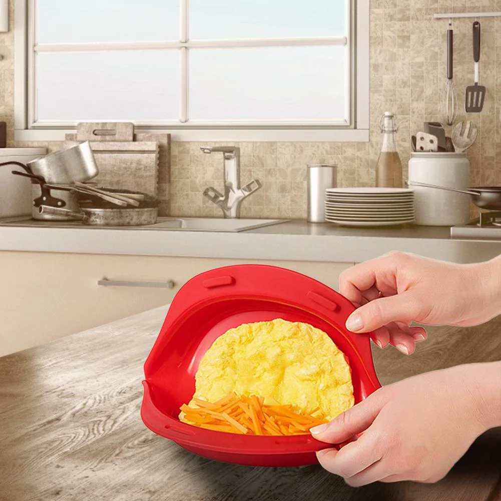 Non-Stick Microwave Omelette Maker - Image 1