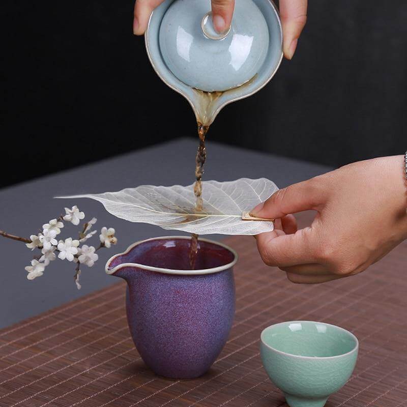 2pcs Bodhi Leaf Creative Tea Filter - Image 2