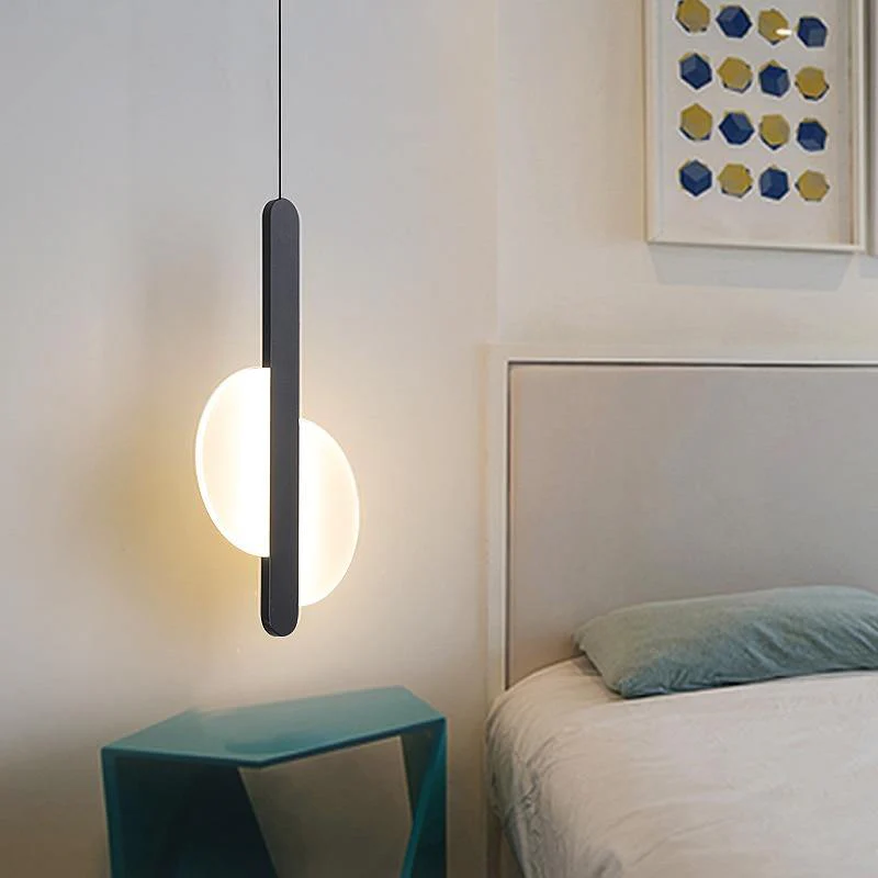 Modern Led Half Sun Chandelier - Image 1