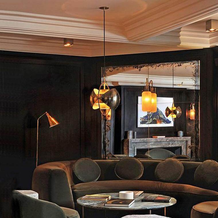 Nordic Creative Modern Ball Iron Chandelier - Image 2
