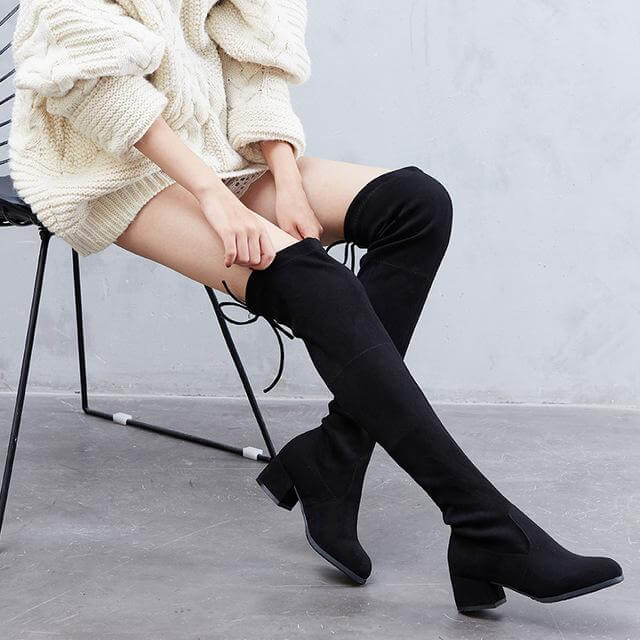 Fashion Over the Knee High Boots - Image 2