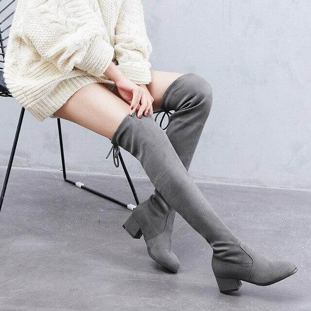 Fashion Over the Knee High Boots - Image 3
