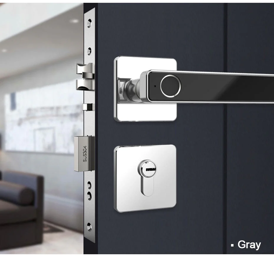 Biometric Keyless Fingerprint Smart Door Lock - Image 2