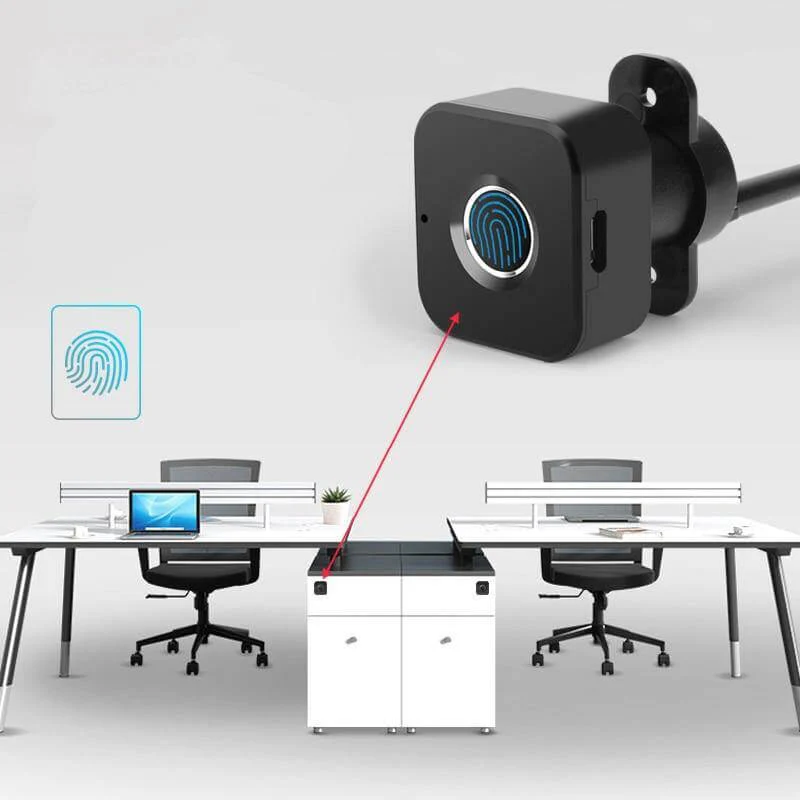 Smart Keyless Biometric Fingerprint Cabinet Lock