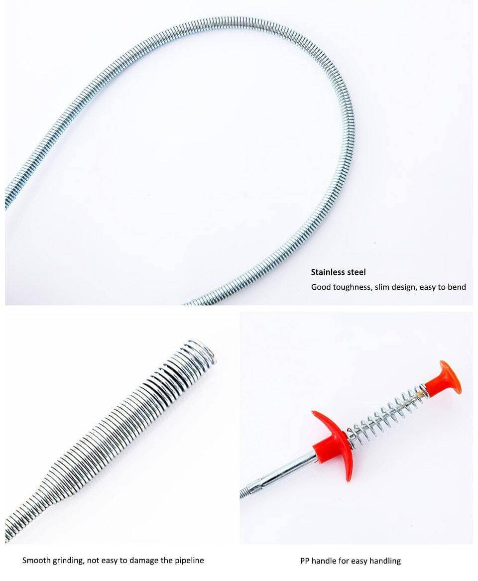 Elastic Clog Remover Drain Cleaning Stick Tool - Image 2