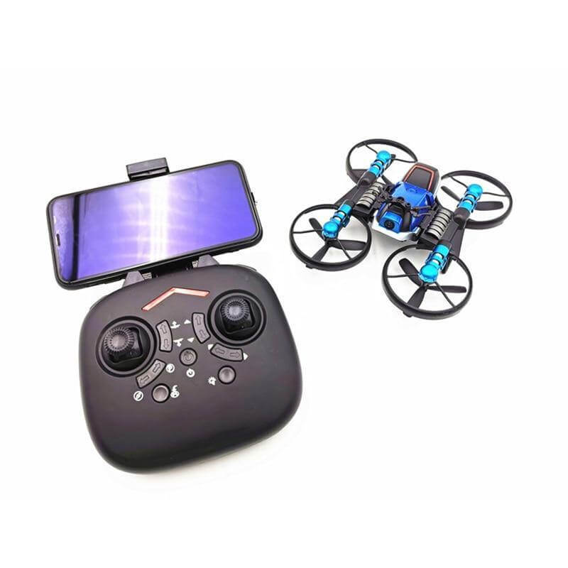 2in1 Folding Motorbike Aerial Land-Air RC Drone - Image 3