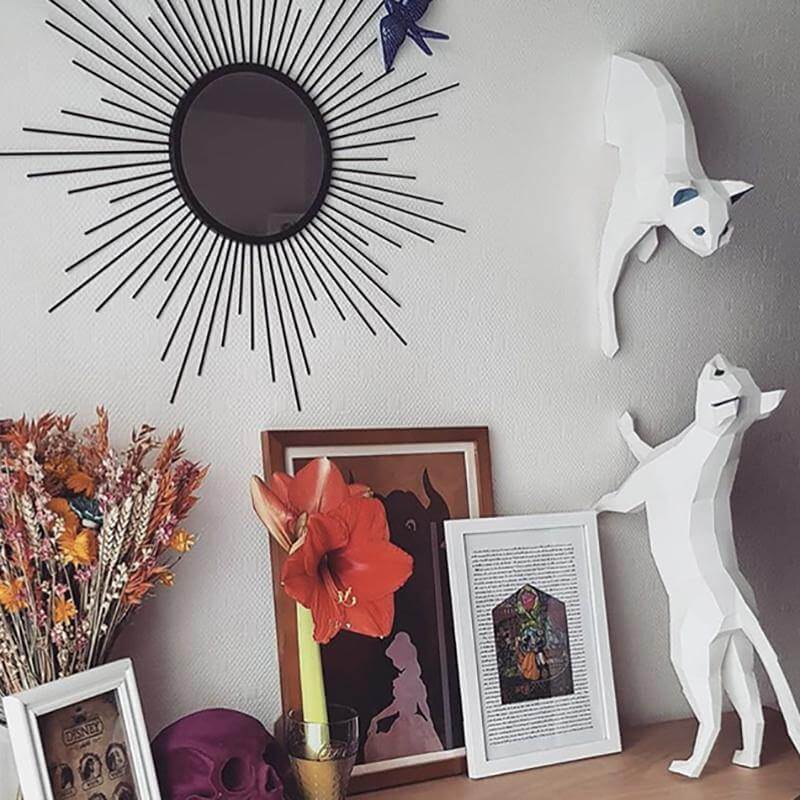 Nordic Handmade Cat Home Decor - Image 2