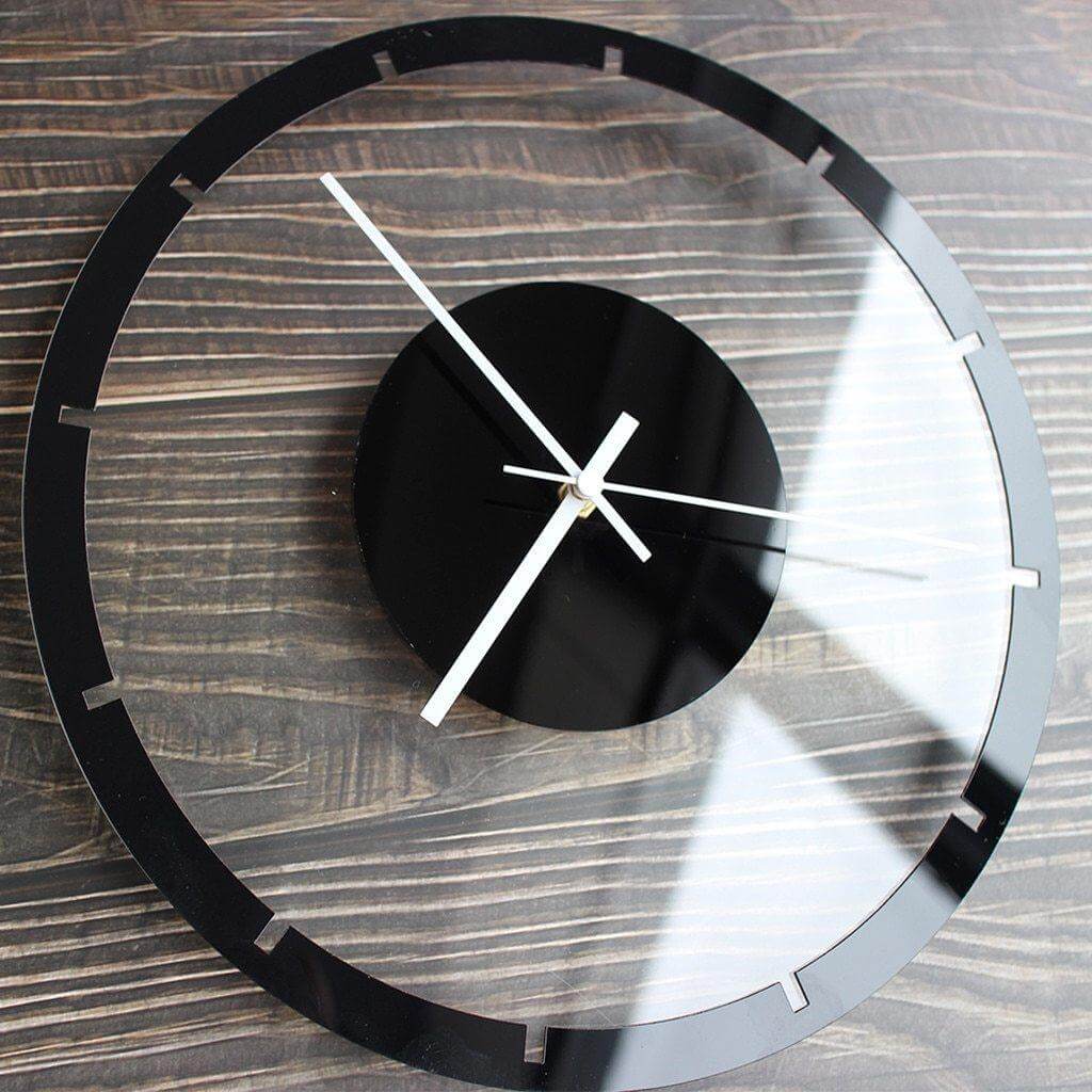 Acrylic Large Iron Retro Wall Clock - Image 2