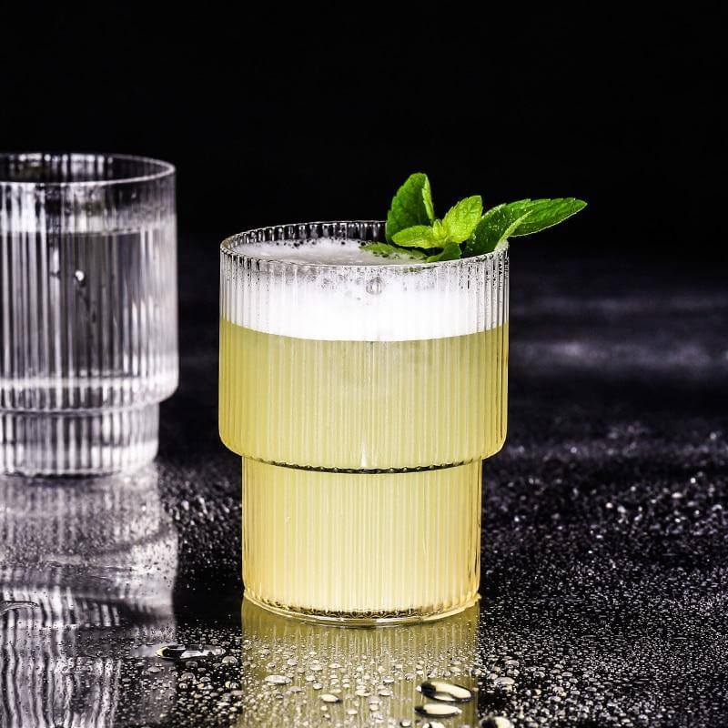 Japanese Style Creative Striped Glass - Image 2