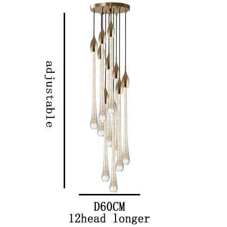 Melting Glass Crystal Luxury Pendant Lights - Image 3