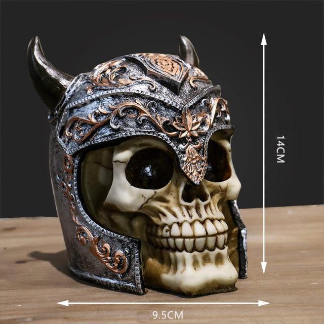 Skull Resin Skeleton Army Figurine Halloween Decoration - Image 2
