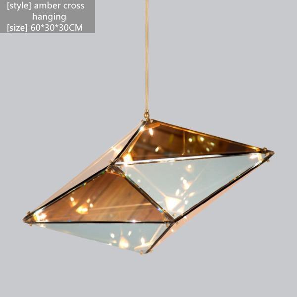 Post-Modern Geometric Elegant Chandelier Hanging Lamp - Image 2