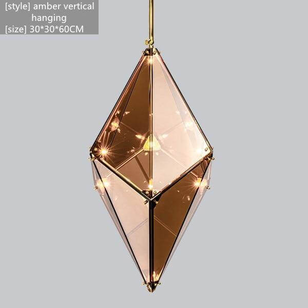 Post-Modern Geometric Elegant Chandelier Hanging Lamp - Image 3