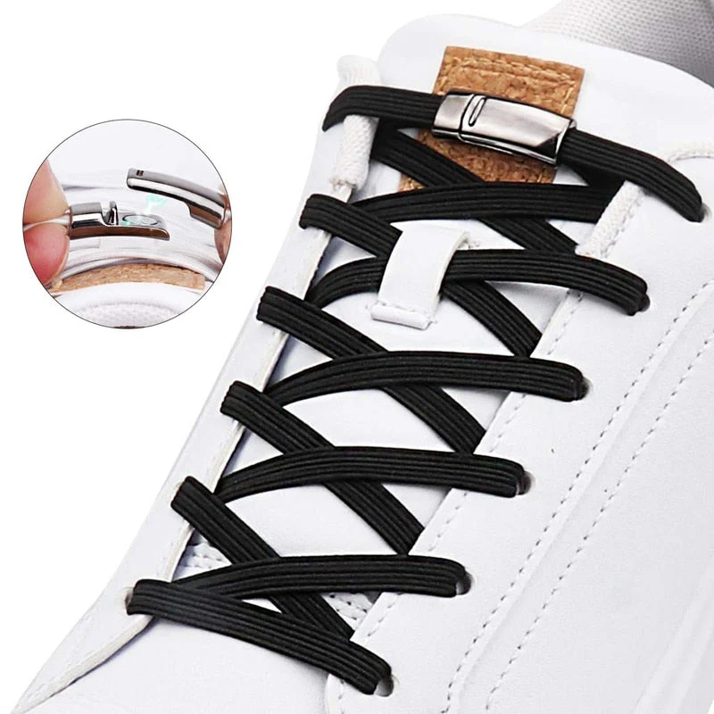 4pcs Metal Magnetic Lazy Shoelace - Image 1