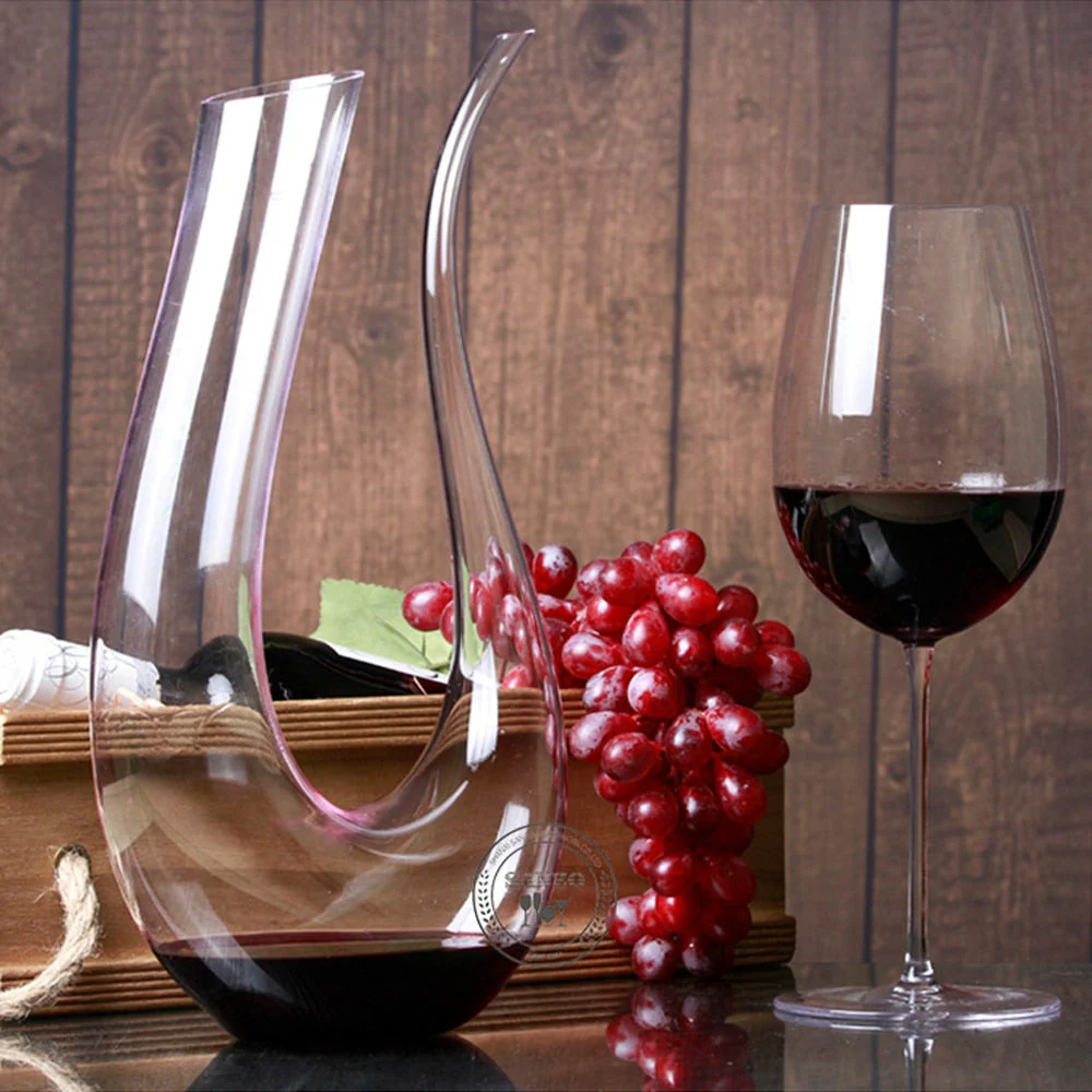 Handmade Crystal Unique Wine Decanter - Image 1