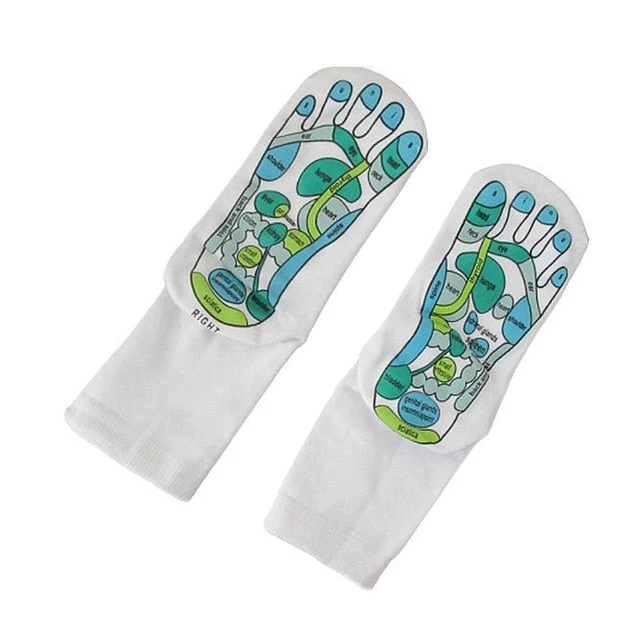 Reflexology Foot Massage Map Socks - Image 3