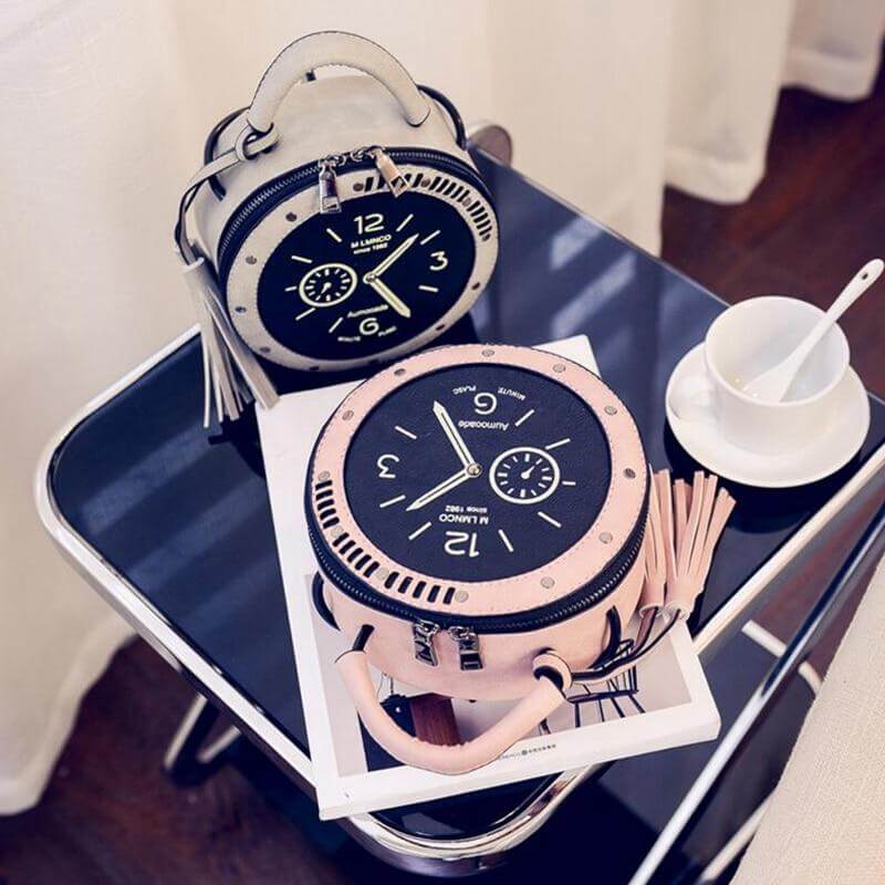 Creative Crossbody Clock Like Handbag - Image 2