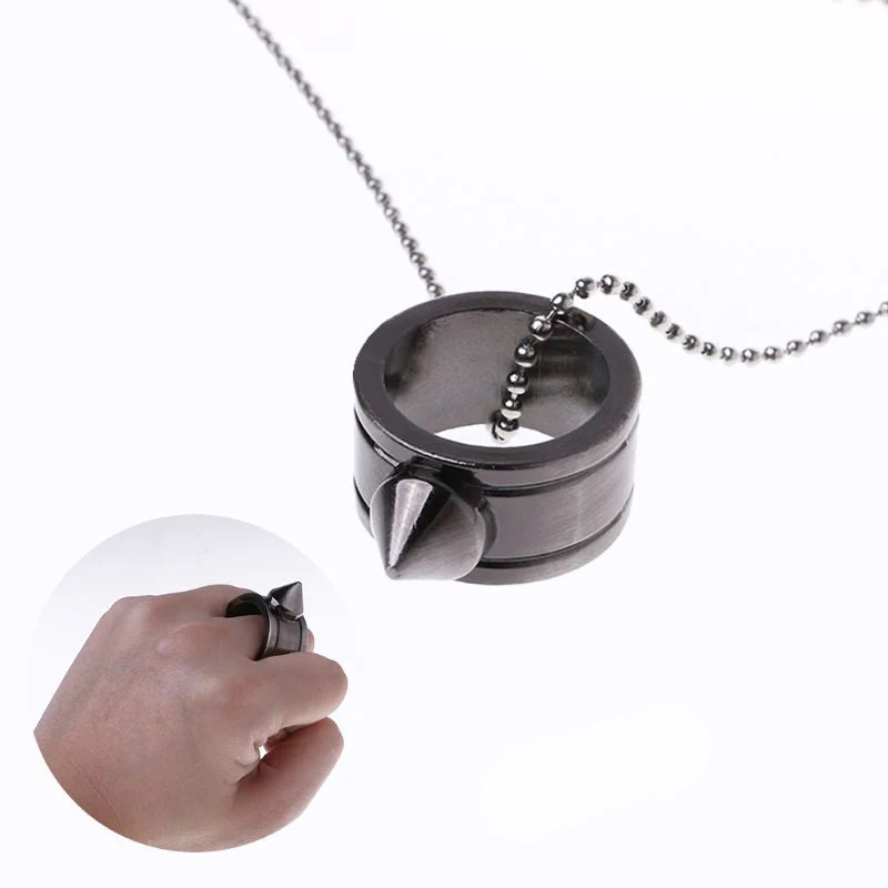 Stainless Steel Self Defense Ring - Image 2