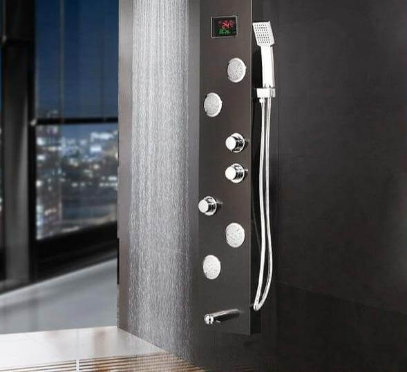 Elegant Digital Massage System Digital Led Panel Shower Sets - Image 2