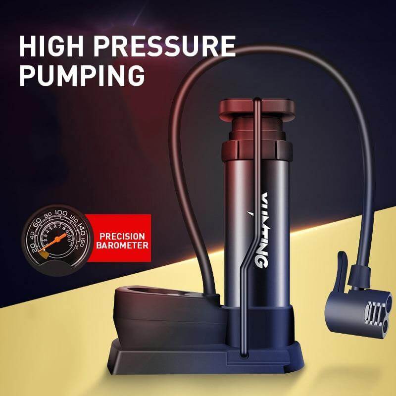 Portable Easy Bike Air Inflator Pedal Pump - Image 2