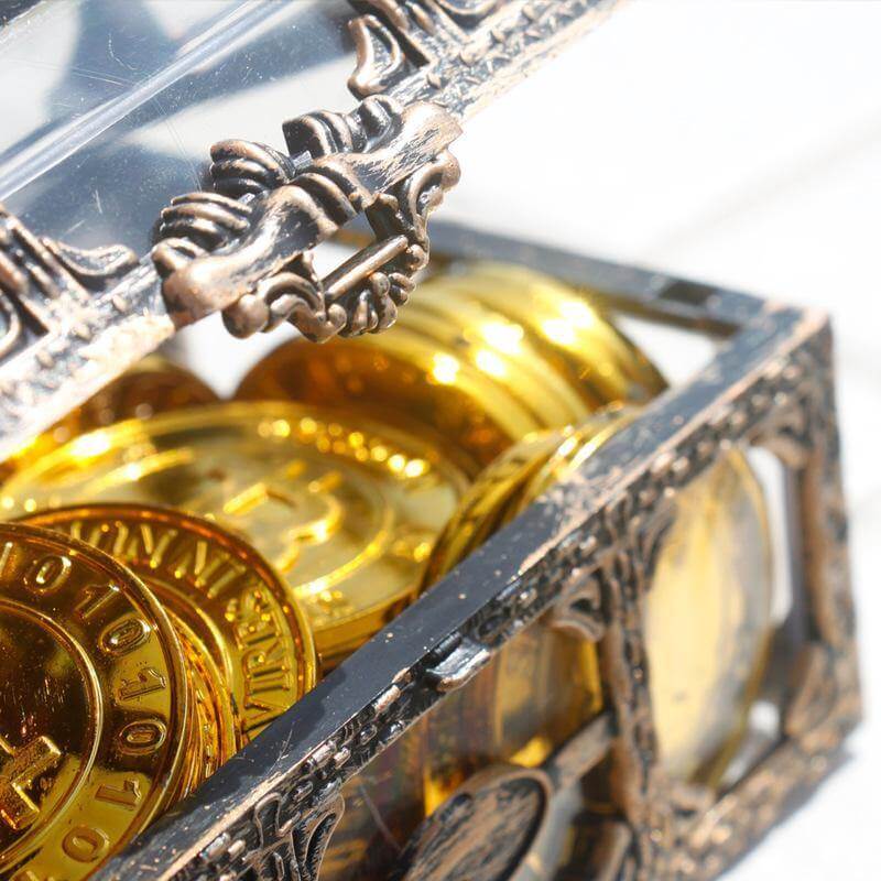 Transparent Pirate Treasure Box Organizer - Image 2