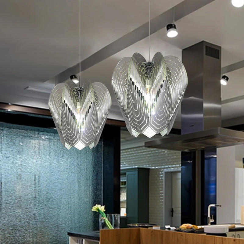 Elegant Led Pendant Loft Style Iron Chandelier Lamp - Image 2