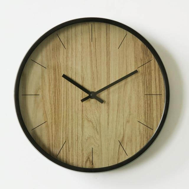 Simple Wood Vintage Design Wall Clock - Image 2