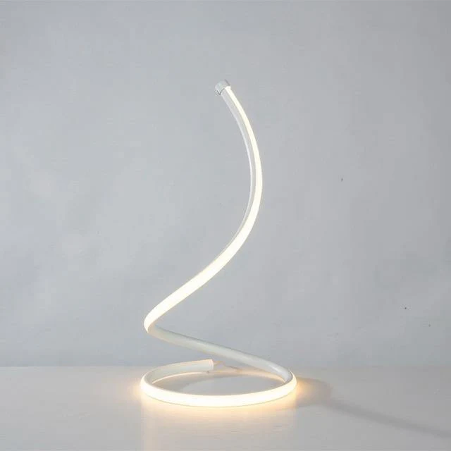 Nordic Spiral LED Table Lamps - Image 2