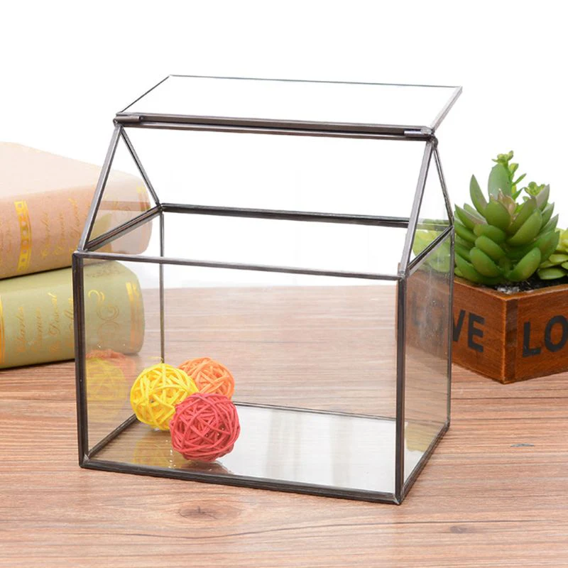 Mini Tabletop Handmade GreenHouse Terrarium - Image 3