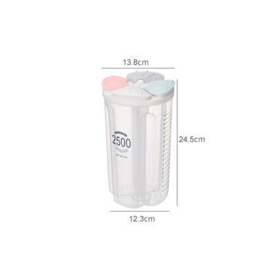 Kitchen Transparent Flower Sealed Storage Tank - Image 3