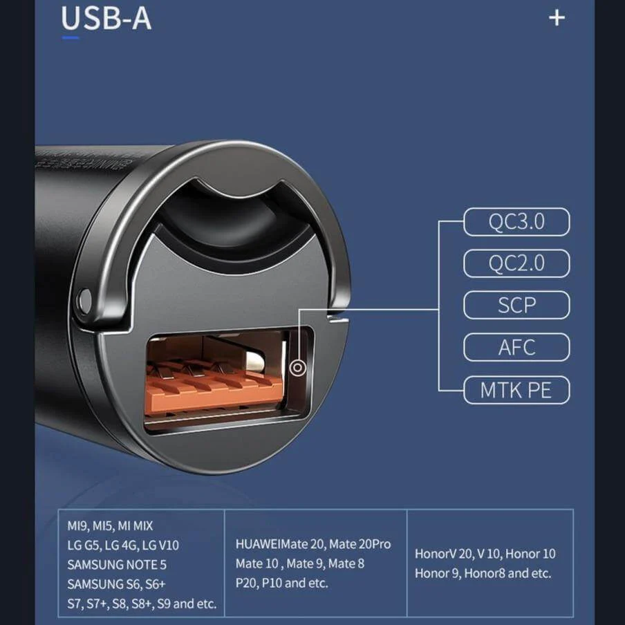 Super Fast Auto Car Phone Charger Socket - Image 3
