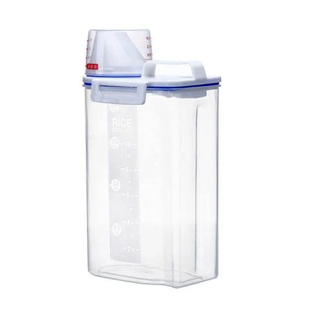 Durable Transparent Pet Food Container - Image 2