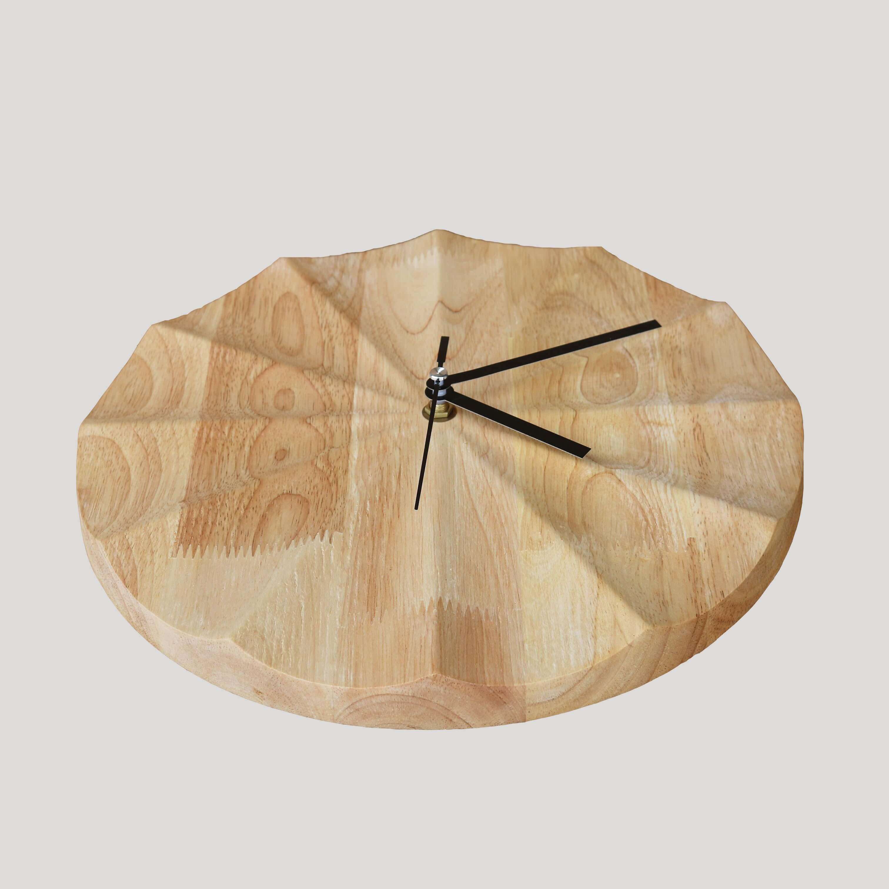 Nordic Wooden Street Fashion Wall Clock - Image 3