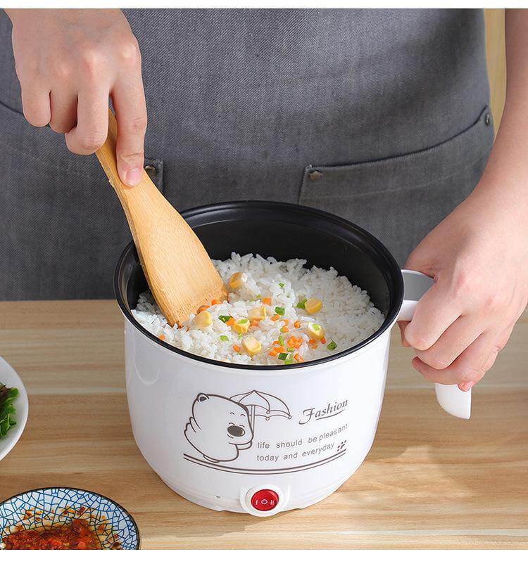 Mini Electric Double Layer Hot Pot Rice Cooker - Image 2