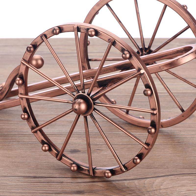 Antique Cannon Wine Bottle Holder - Image 2