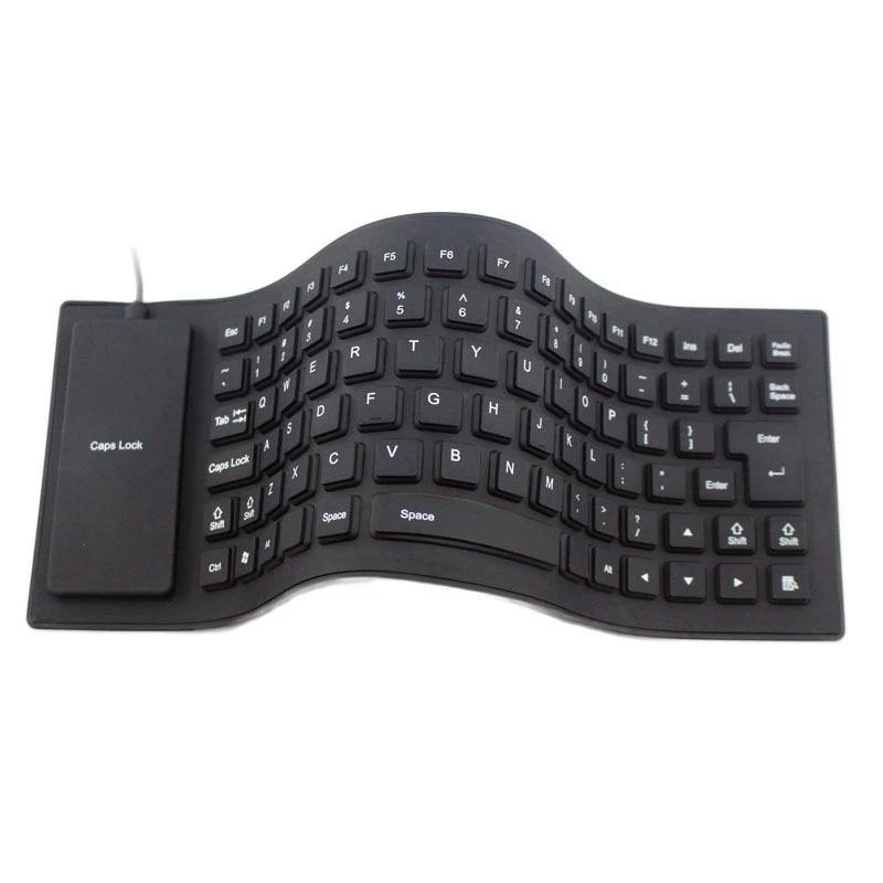 Silicone Foldable Waterproof USB Keyboard - Image 2