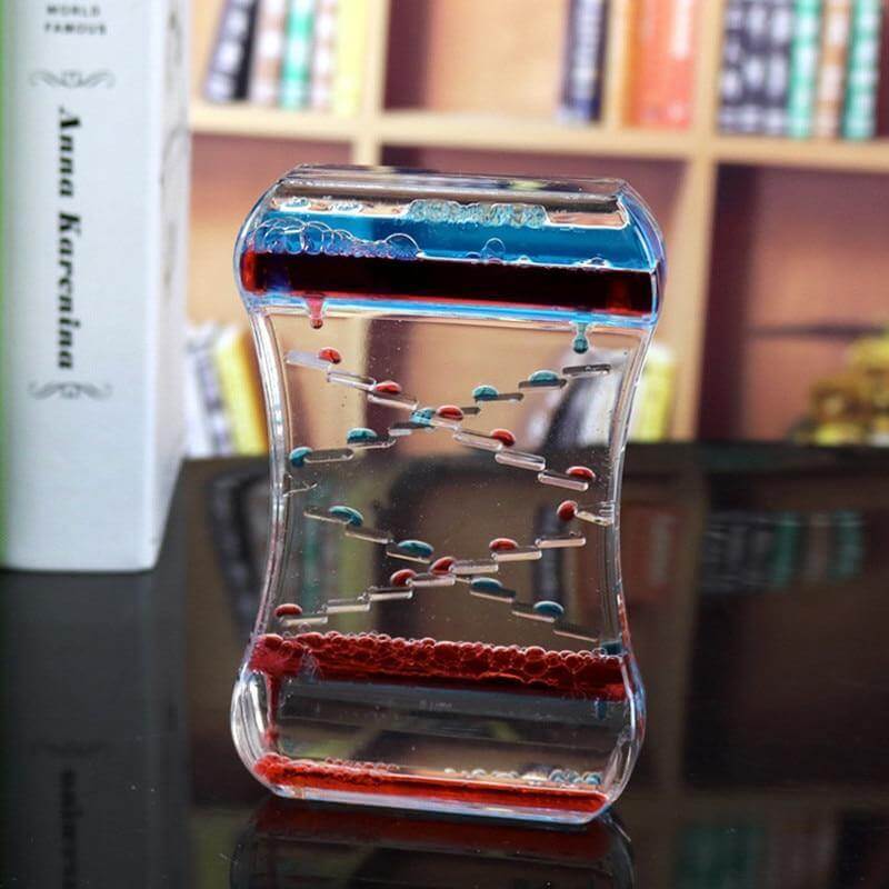 Two-color Crystal Oil Leak Hourglass - Image 3