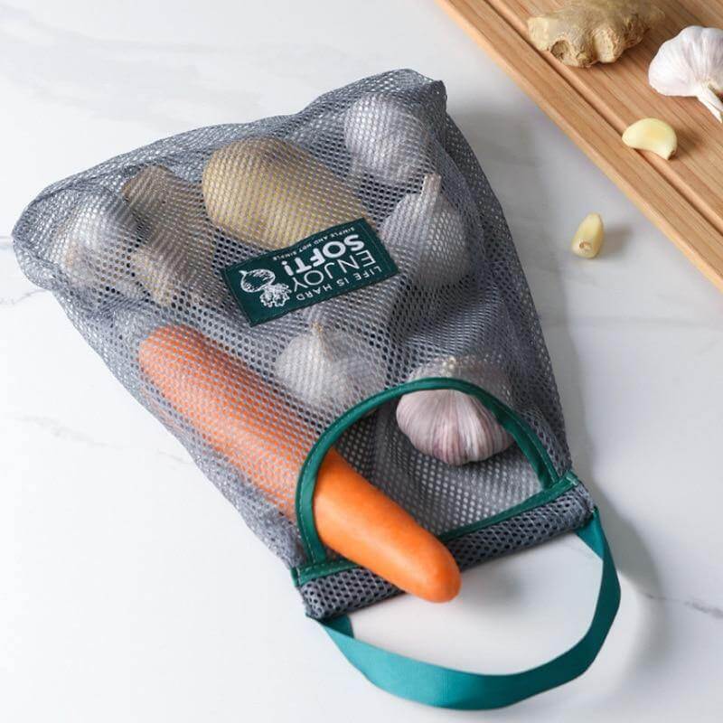 Reusable Cotton Grocery Vegetable Bags - Image 2